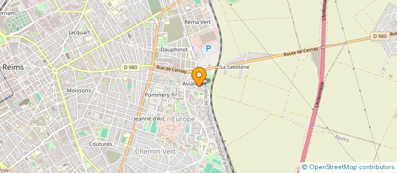 localisation de l'entreprise MZJ IMMOLOC FARMAN  REIMS