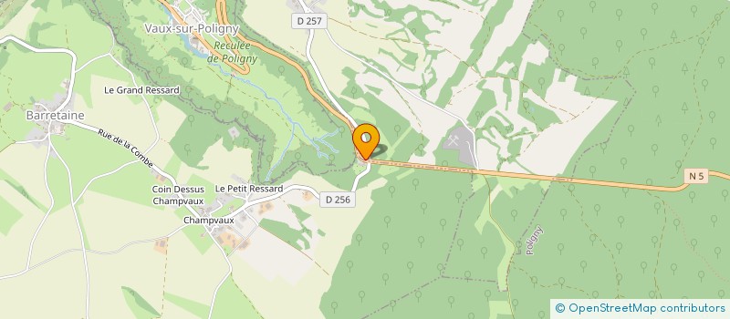 localisation de l'entreprise MZK  BARRETAINE