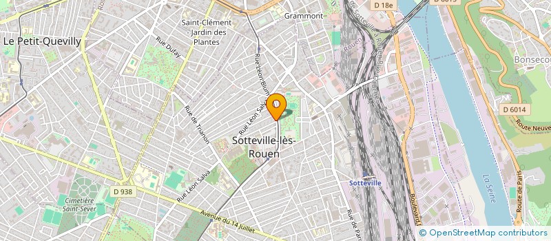 localisation de l'entreprise MZK  SOTTEVILLE-LES-ROUEN