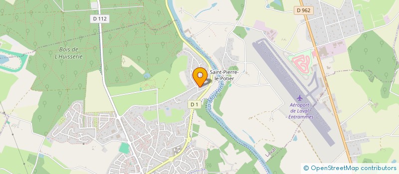 localisation de l'entreprise MZL  L'HUISSERIE