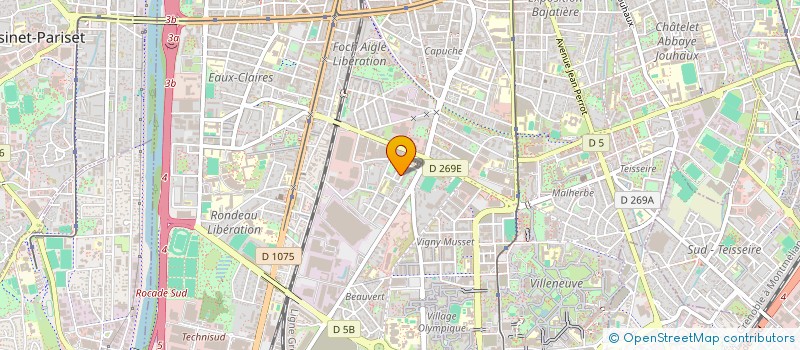 localisation de l'entreprise MZNETWORK à GRENOBLE