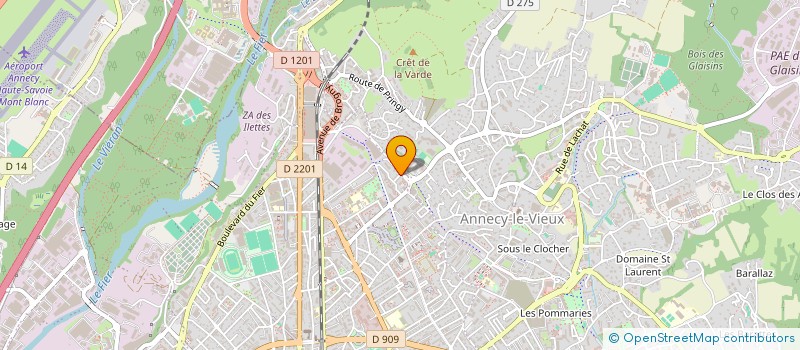 localisation de l'entreprise MZPG à ANNECY
