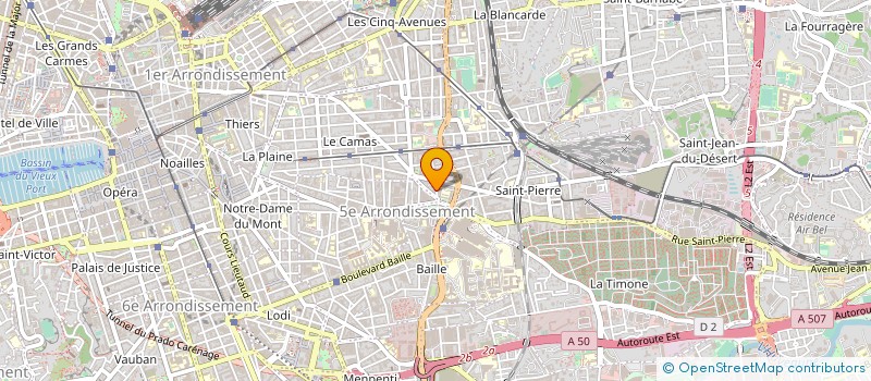 localisation de l'entreprise MZPLUS à MARSEILLE