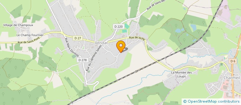 localisation de l'entreprise MZT  BELLERIVE SUR ALLIER