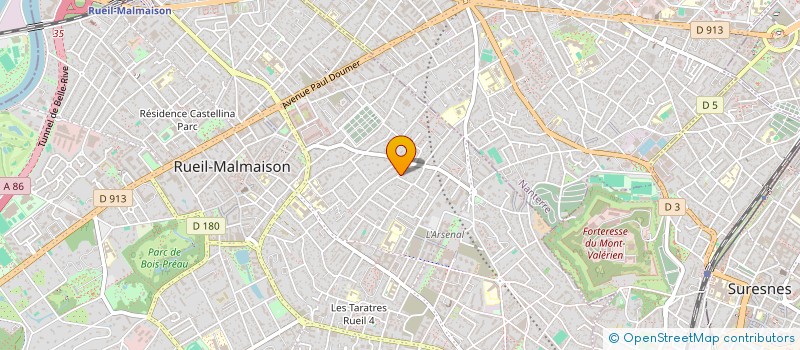 localisation de l'entreprise N&2R à RUEIL-MALMAISON