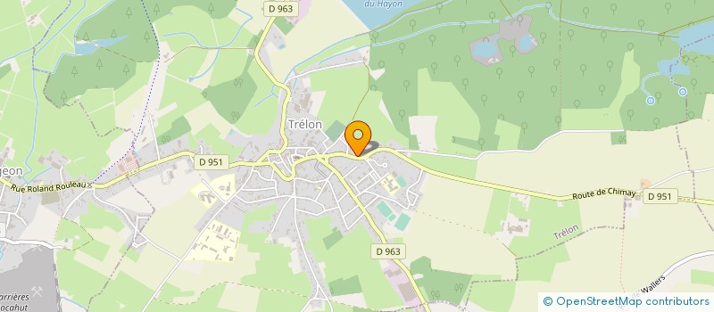 localisation de l'entreprise N 3E SOC à TRELON
