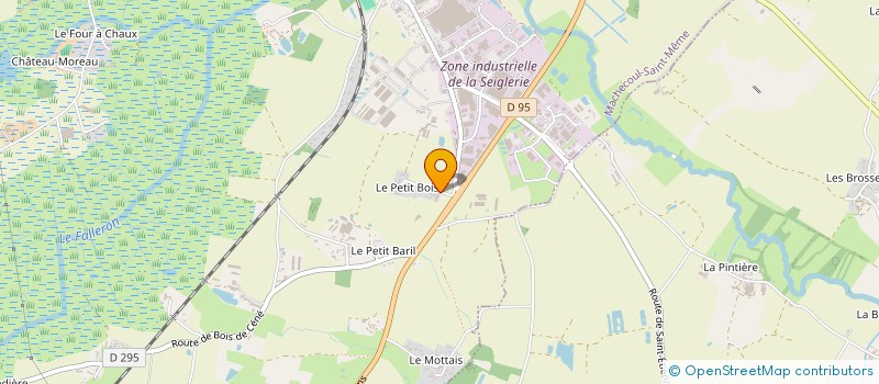 localisation de l'entreprise N & A  MACHECOUL-SAINT-MEME