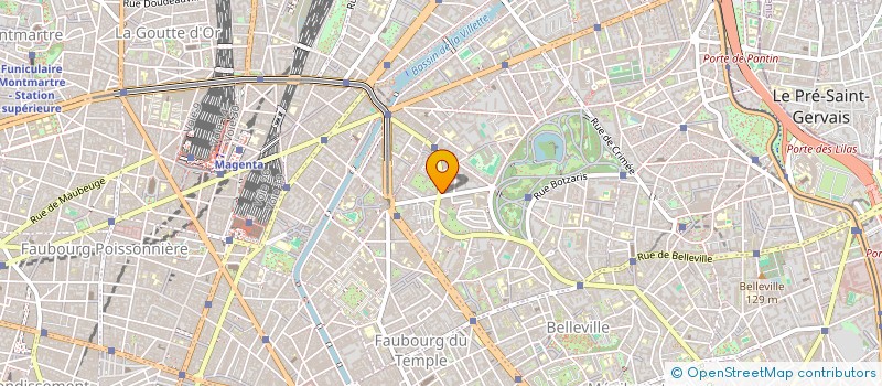 localisation de l'entreprise N A BAZAR  PARIS