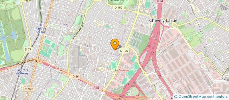 localisation de l'entreprise N.A.C  L'HAY-LES-ROSES