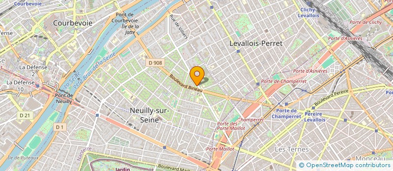 localisation de l'entreprise N.A.C.O.M à NEUILLY-SUR-SEINE