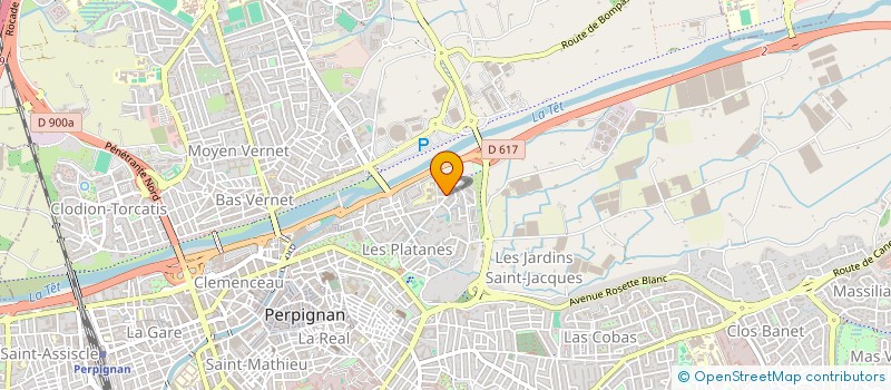 localisation de l'entreprise N.A CONSEILS  PERPIGNAN
