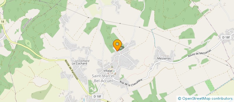 localisation de l'entreprise N.A.D.E.  SAINT-MARCEL-BEL-ACCUEIL