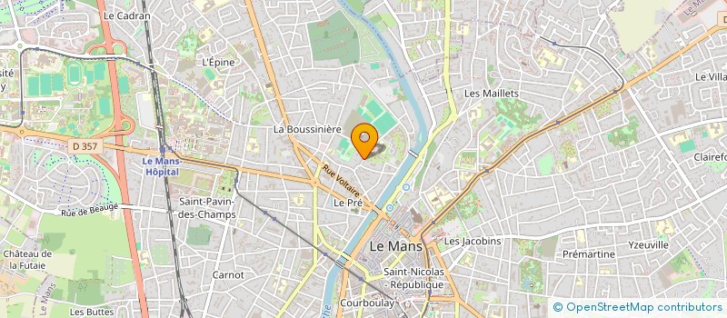 localisation de l'entreprise N.A.D.I. à LE MANS