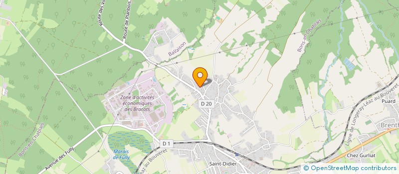 localisation de l'entreprise N&A DEVELOPMENTS  BONS-EN-CHABLAIS