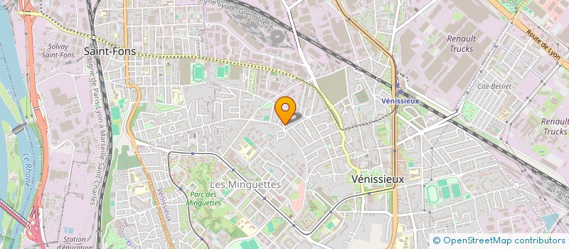 localisation de l'entreprise N.A.HELICOPTER  VENISSIEUX