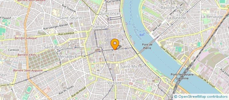localisation de l'entreprise N.A.J.E.13 à BORDEAUX
