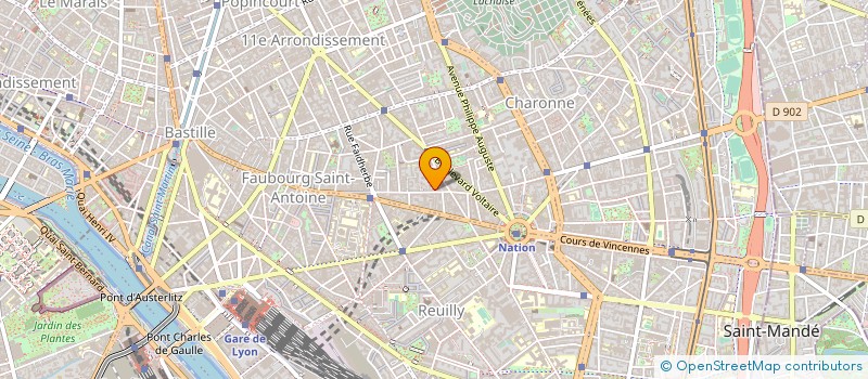 localisation de l'entreprise N.A.K DEVELOPPEMENT à PARIS