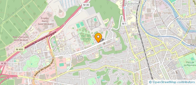 localisation de l'entreprise N.A.M.A MULTISERVICES 54  NANCY