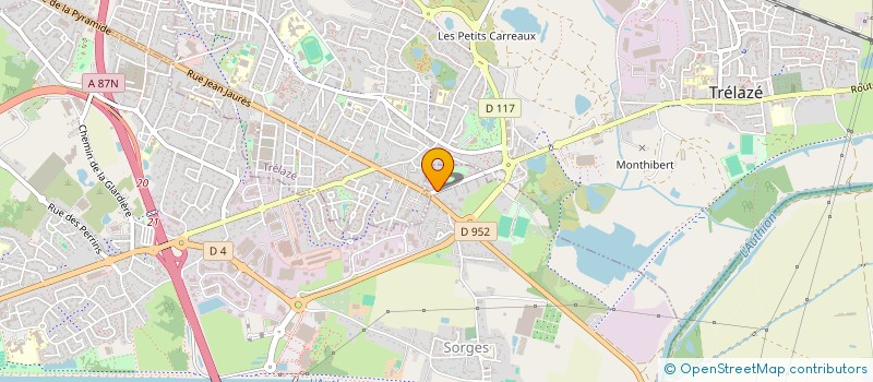 localisation de l'entreprise N.A.N CONCEPT à LES PONTS-DE-CE