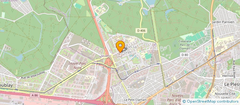 localisation de l'entreprise N A R I à MEUDON