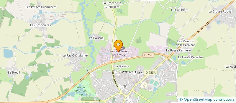 localisation de l'entreprise N A S A T à LEGE