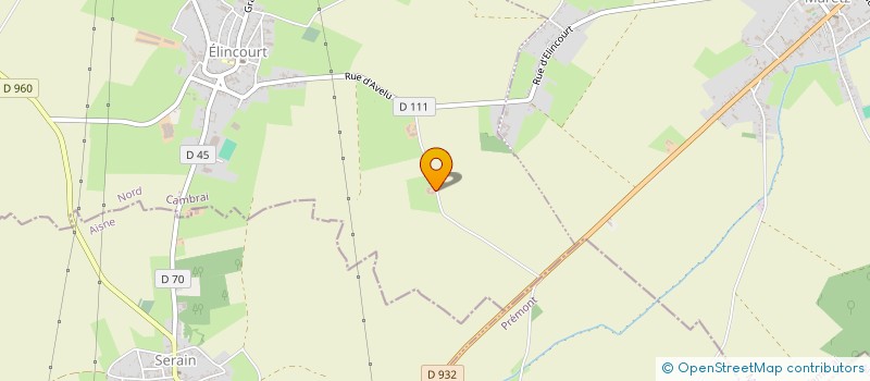 localisation de l'entreprise N A S H  ELINCOURT