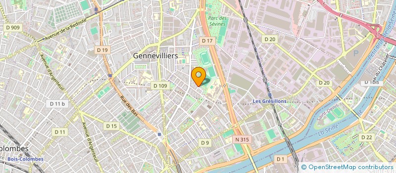 localisation de l'entreprise N A S R à GENNEVILLIERS