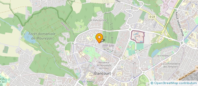 localisation de l'entreprise N & A TRANSPORT à ELANCOURT