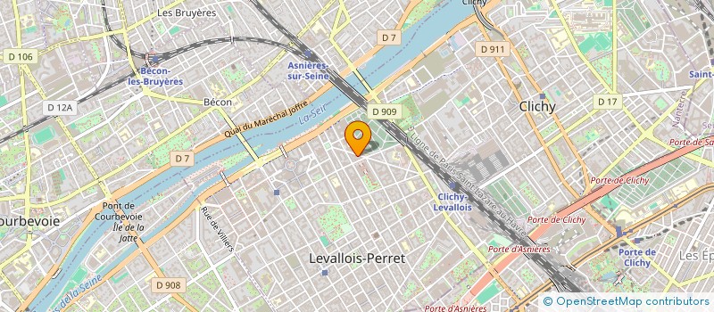 localisation de l'entreprise N A Z F à LEVALLOIS-PERRET