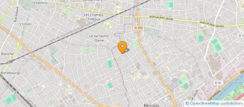 localisation de l'entreprise N.AGUERBI & FACTORY à BEZONS