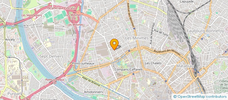 localisation de l'entreprise N' ART PROD à TOULOUSE