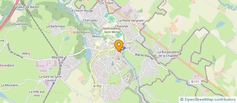 localisation de l'entreprise N'AYEZ PAS PEUR à SAINT-LAURENT-SUR-SEVRE