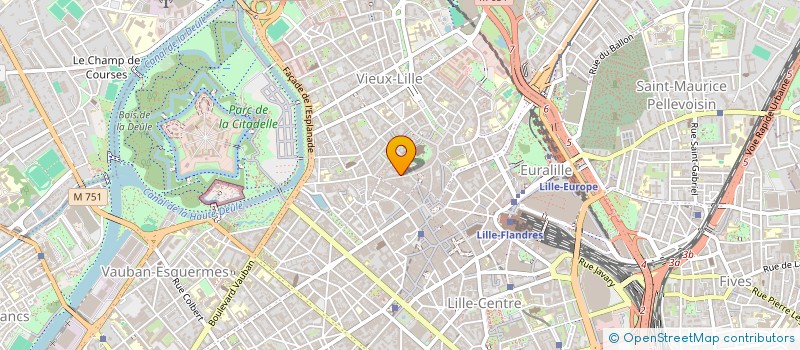 localisation de l'entreprise N & B à LILLE