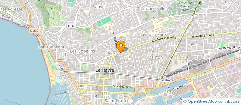 localisation de l'entreprise N.B.C.B. à LE HAVRE