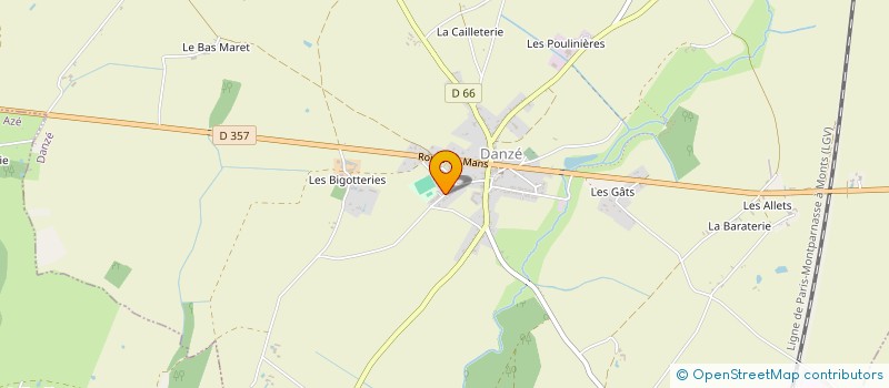 localisation de l'entreprise N B COIFFURE  BEAUCE LA ROMAINE