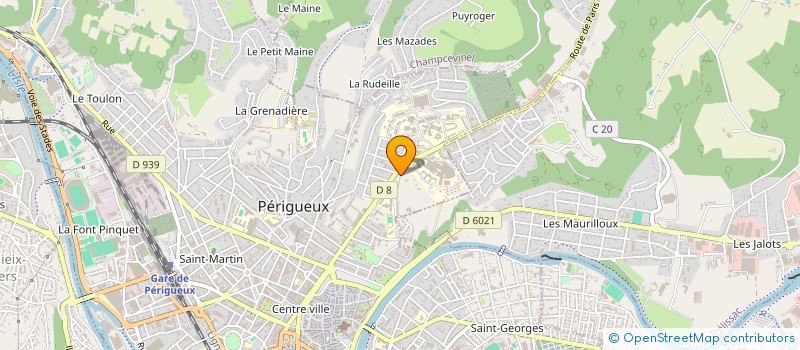 localisation de l'entreprise N.B.J.JP. à PERIGUEUX