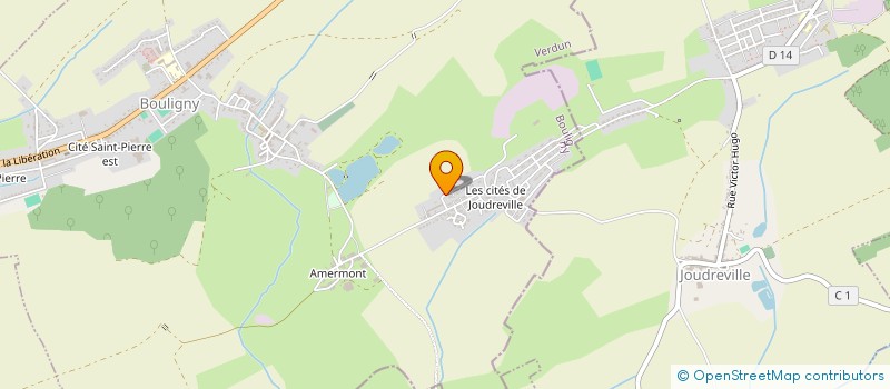 localisation de l'entreprise N.B.L. à BOULIGNY