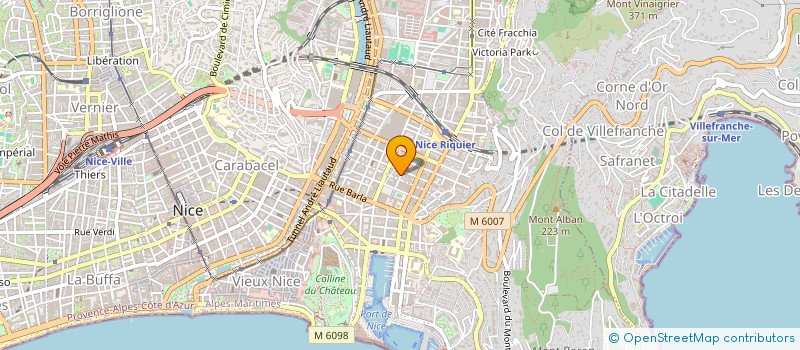 localisation de l'entreprise N.B PLOMBERIE CLIM  NICE