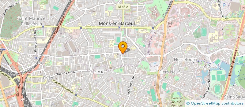 localisation de l'entreprise N&B RENOVATION  MONS-EN-BARUL