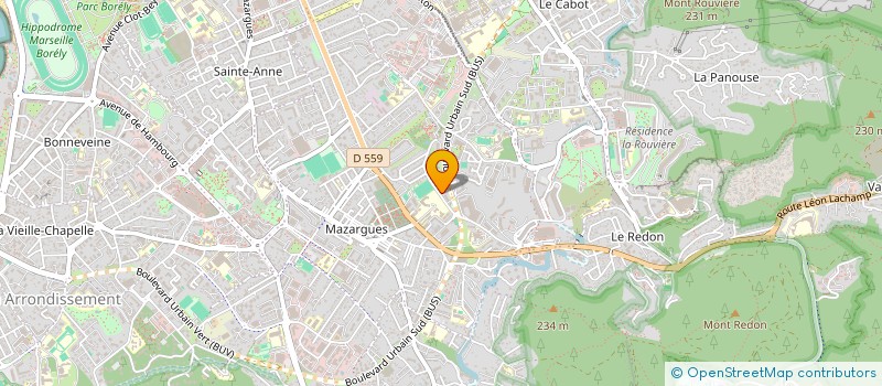 localisation de l'entreprise N.B.S à MARSEILLE