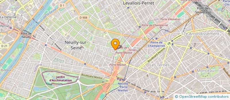 localisation de l'entreprise N&B SOCIETE CIVILE à NEUILLY-SUR-SEINE