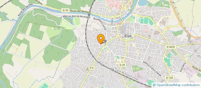 localisation de l'entreprise N B V M H  DAX