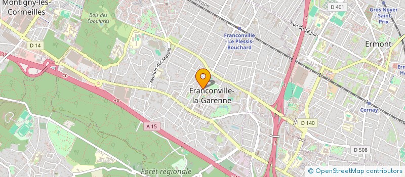 localisation de l'entreprise N. BAT à FRANCONVILLE