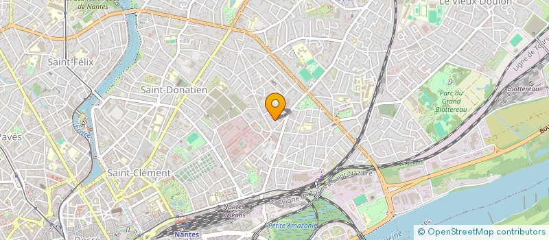 localisation de l'entreprise N BATIMENT à NANTES