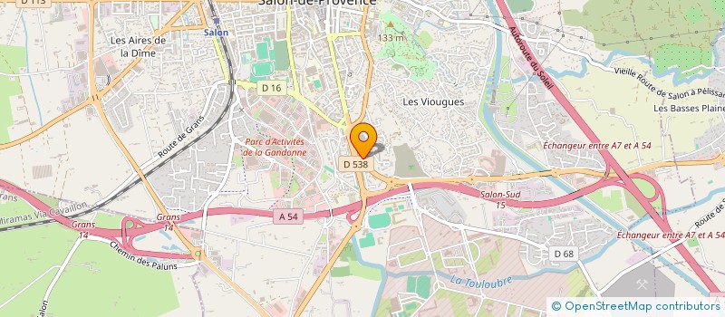 localisation de l'entreprise N'BI COIF à SALON-DE-PROVENCE