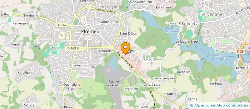 localisation de l'entreprise N'BIKE RENTAL  PLOEMEUR