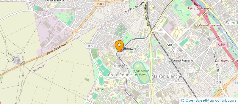 localisation de l'entreprise N BOUCHERIES  REIMS