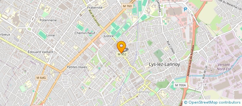 localisation de l'entreprise N BY J  LYS-LEZ-LANNOY