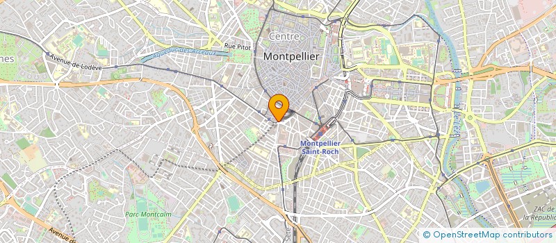 localisation de l'entreprise N.C. à MONTPELLIER