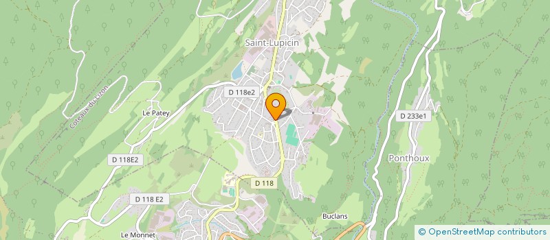 localisation de l'entreprise N.C.  COTEAUX DU LIZON